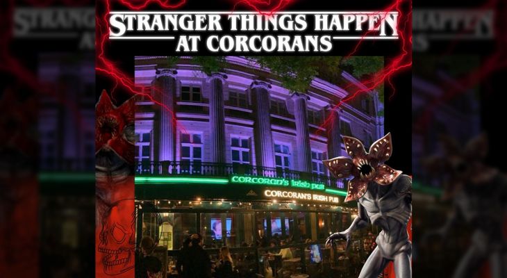 Halloween 2022 - Stranger Things Happens at Corcoran's Grands Boulevards !
